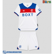 Fotballdrakt Barn Rangers Bortedraktsett 2025-26 Kortermet (+ Korte bukser)